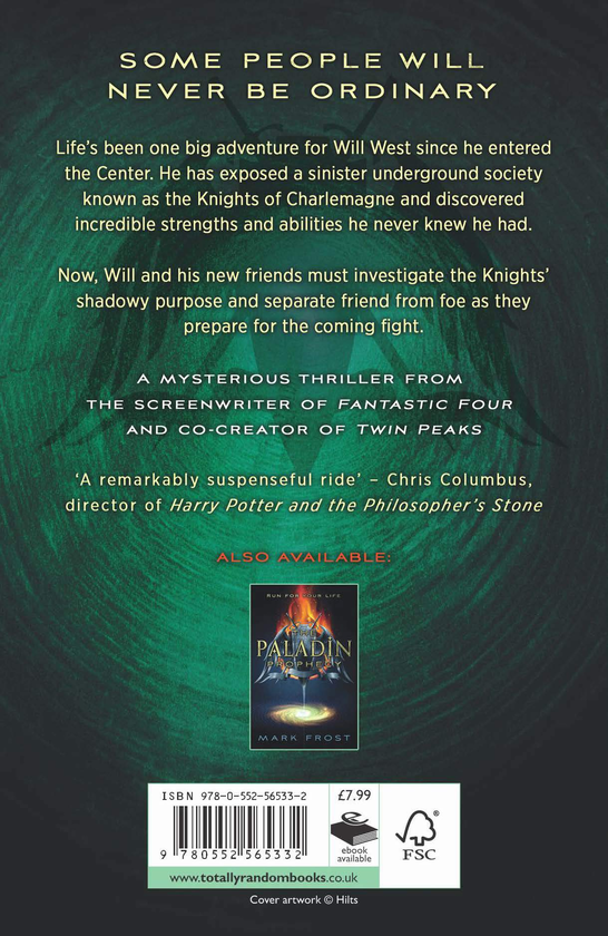 Паперова книга «The Paladin Prophecy: Alliance», автор Марк Фрост - фото №1