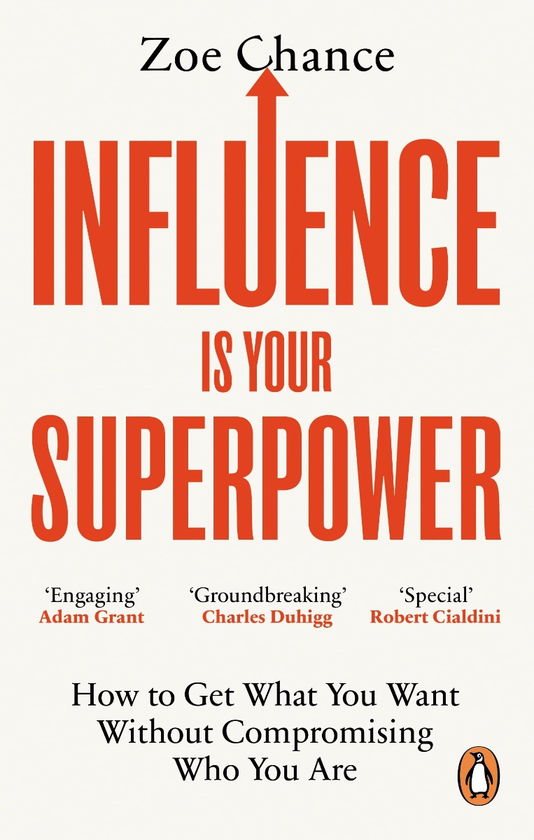 Паперова книга «Influence is Your Superpower», автор Зої Чанс - фото №1