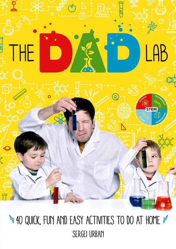Бумажная книга «TheDadLab: 40 Quick, Fun and Easy Activities to do at Home», автор Сергей Урбан - фото №1