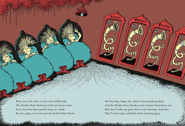 Паперова книга «Dr. Seuss's Sleep Book», автор Доктор Сьюз - фото №1