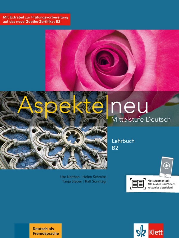 [object Object] «Aspekte Neu B2 Lehrbuch», авторів Уте Койтан, Гелен Шмітц, Ральф Соннтаг, Таня Зібер - фото №1