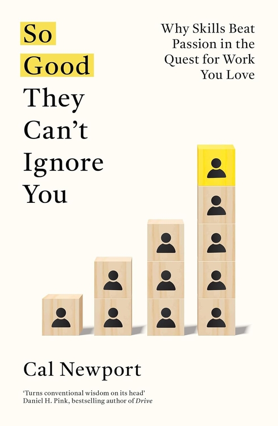 Паперова книга «So Good They Can't Ignore You», автор Кел Ньюпорт - фото №1