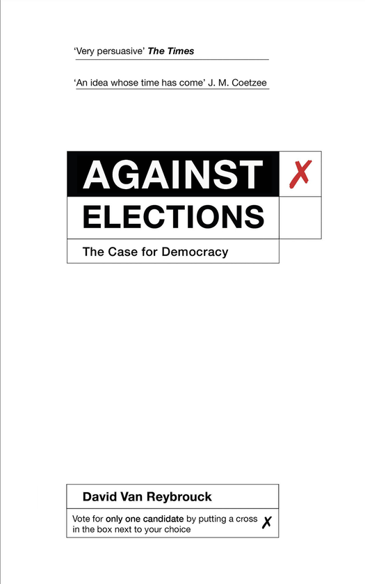Паперова книга «Against Elections», автор Давид ван Рейбрук - фото №1