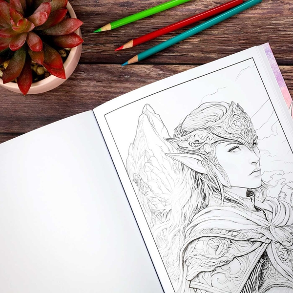 Паперова книга «Fantastic Creatures Coloring», автор Редактори Thunder Bay Press - фото №1