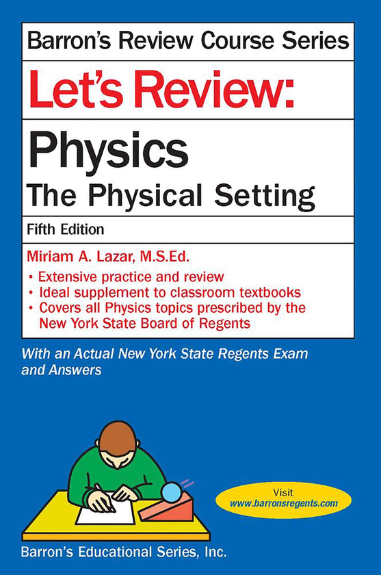 Бумажная книга « Let's Review Physics : The Physical Setting», автор Мириам А. Лазарь - фото №1