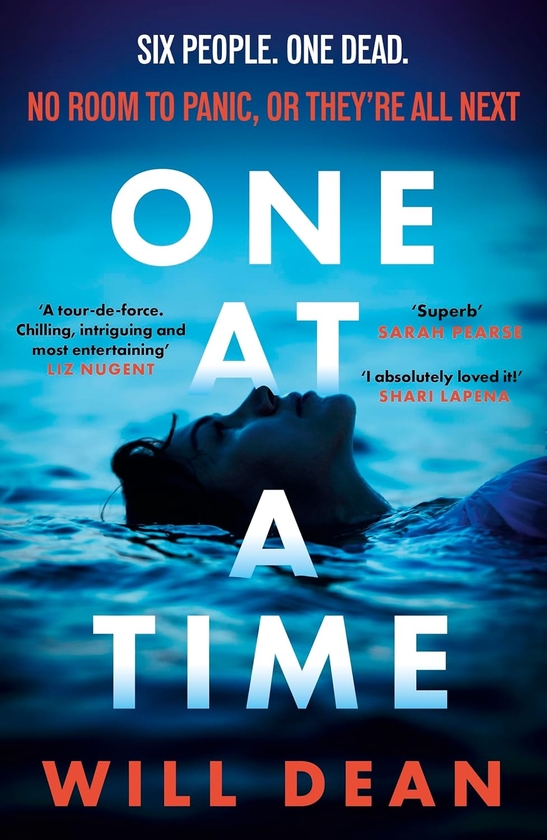Паперова книга «One At A Time: gripping and terrifying, and hailed by reviewers as 'the ultimate locked room thriller' (Sun)», автор Вілл Дін - фото №1