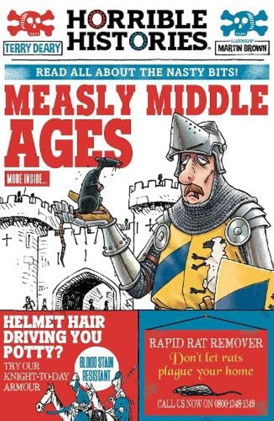 Бумажная книга «Measly Middle Ages», автор Терри Дири - фото №1