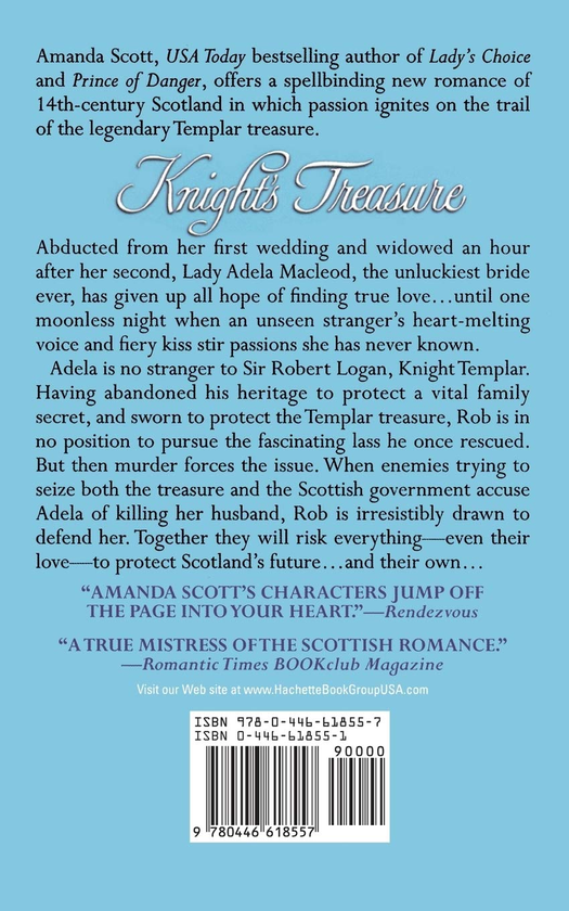 Бумажная книга «Knight's Treasure», автор Аманда Скотт - фото №1