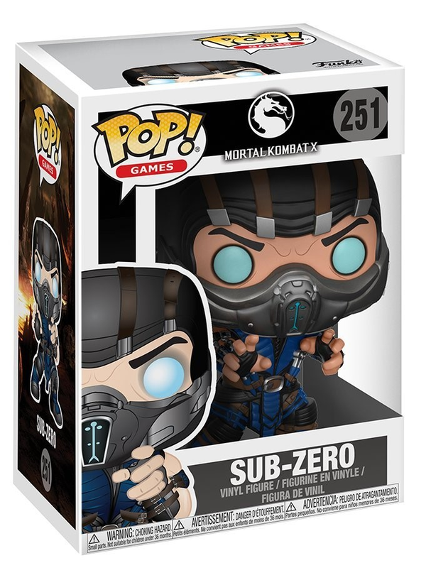  «Коллекционная фигурка Funko Pop! Pop Games Mortal Kombat Саб-Зиро (FK21686)», бренда Funko Pop - фото №1