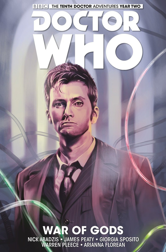 Бумажная книга «Doctor Who. The Tenth Doctor. Volume 7. War of Gods», автор Ник Абадзис - фото №1