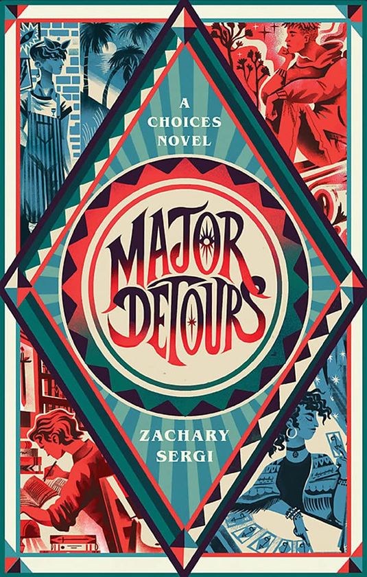 Паперова книга «Major Detours», автор Закарі Сержі - фото №1