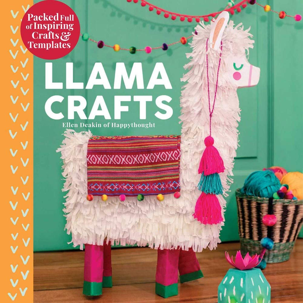 Бумажная книга «Llama Crafts : Packed Full of Inspiring Crafts and Templates», автор Эллен Дикин - фото №1