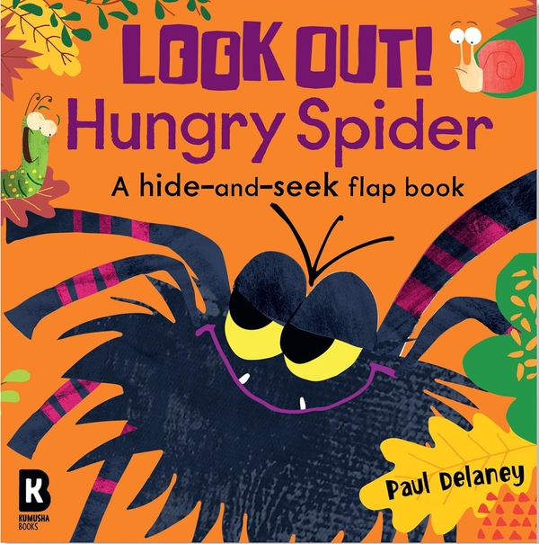 Бумажная книга «Look Out! Hungry Spider», автор Пол Делейни - фото №1