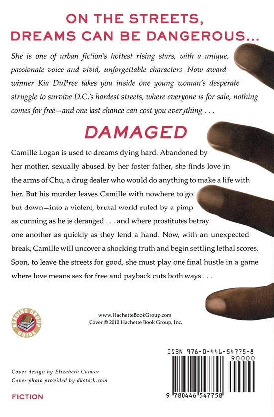 Бумажная книга «Damaged», автор Киа Дюпри - фото №1