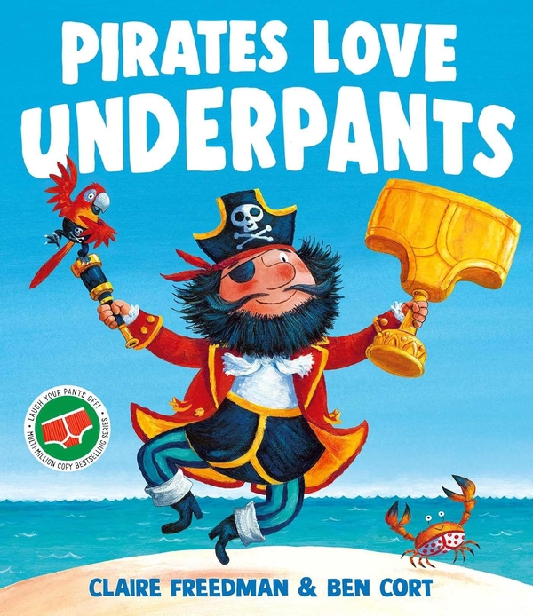 Паперова книга «Pirates Love Underpants», автор Клер Фрідман - фото №1