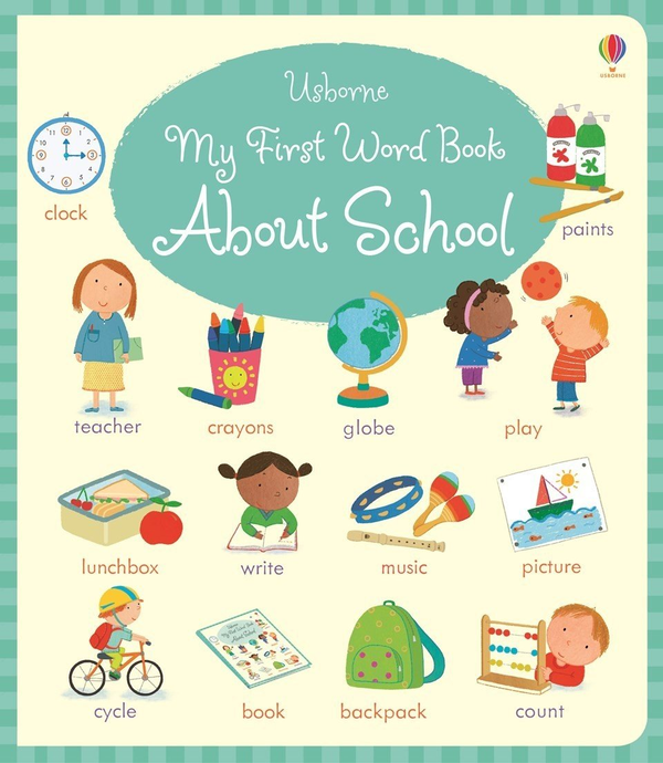 Бумажная книга «My First Word Book About School» - фото №1