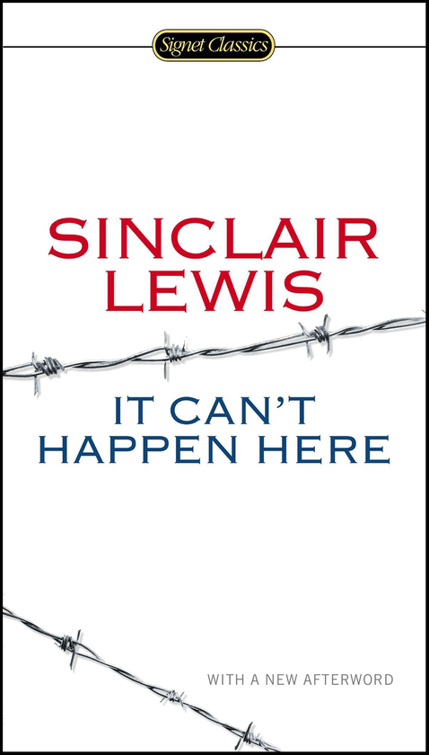 Паперова книга «It Can't Happen Here», автор Синклер Льюис - фото №1