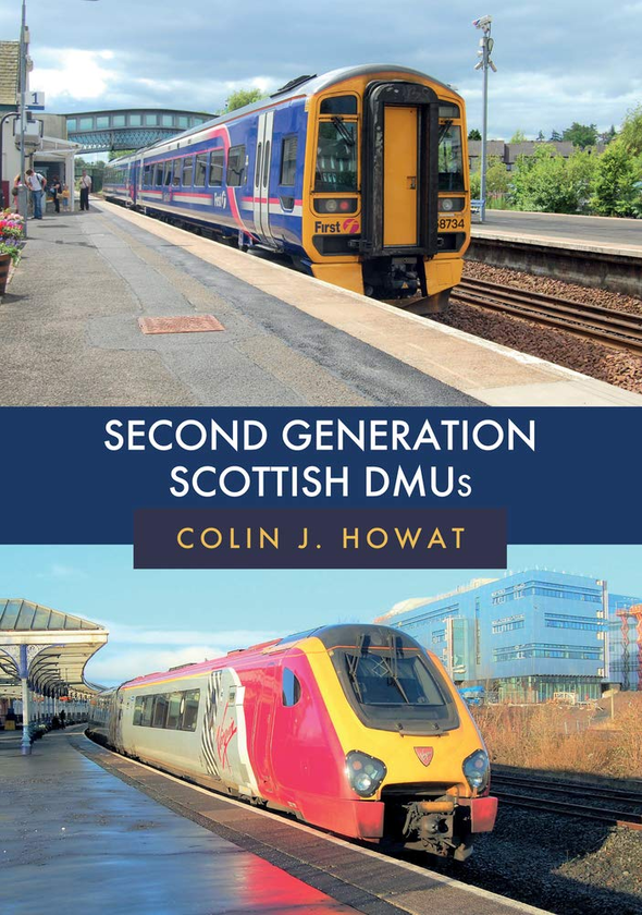 Паперова книга «Second Generation Scottish DMUs», автор Колін Дж. Ховат - фото №1