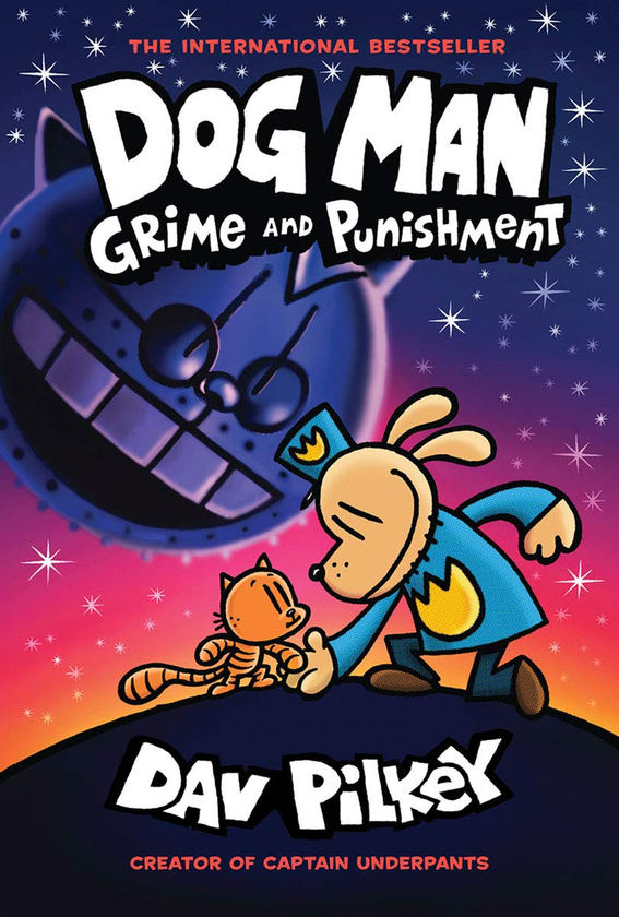 Бумажная книга «Dog Man: Grime and Punishment. Book 9», автор Дэв Пилки - фото №1