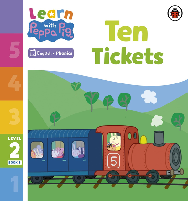 Бумажная книга «Learn with Peppa Phonics Level 2 Book 8. Ten Tickets» - фото №1