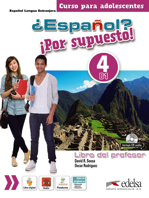 Бумажная книга «Espanol Por supuesto 4 (B1) Libro del profesor + CD GRATUITA», автор Оскар Родригез - фото №1