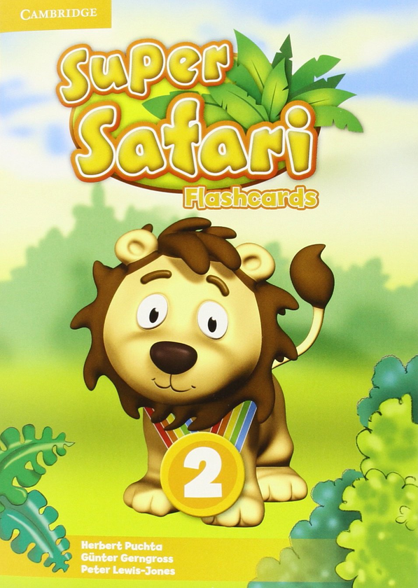 Бумажная книга «Super Safari Level 2. Flashcards», автор Герберт Пухта - фото №1