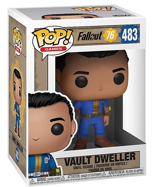  «Коллекционная фигурка Funko Pop! Pop Games Fallout 76 Житель убежища (FK39039)», бренда Funko Pop - фото №1