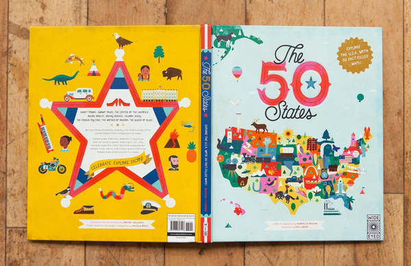 Бумажная книга «The 50 States», автор Габриэль Балкан - фото №1
