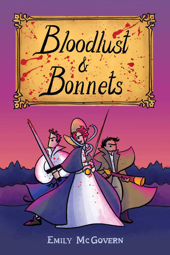 Паперова книга «Bloodlust and Bonnets», автор Эмілі Макговерн - фото №1