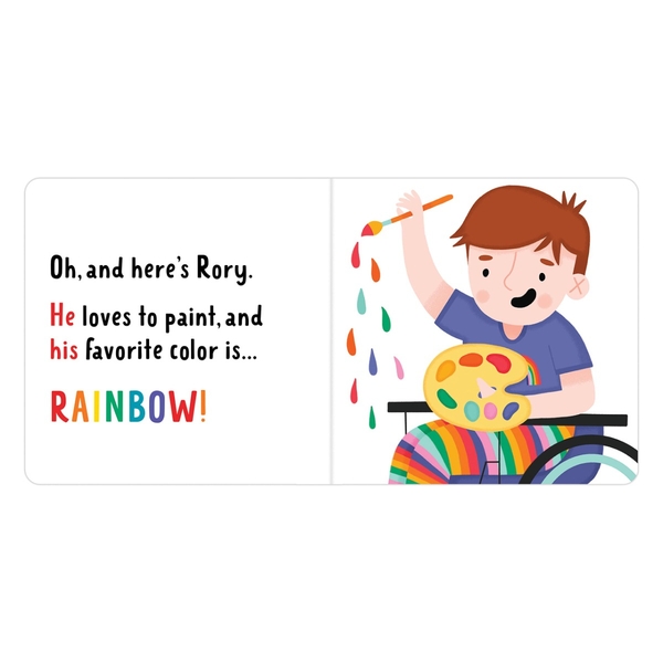 Бумажная книга «They, He, She. Words for You and Me Board Book» - фото №1