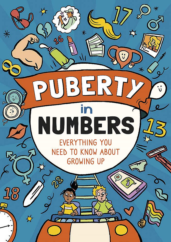 Бумажная книга «Puberty in Numbers. Everything you need to know about growing up», автор Лиз Флавелл - фото №1