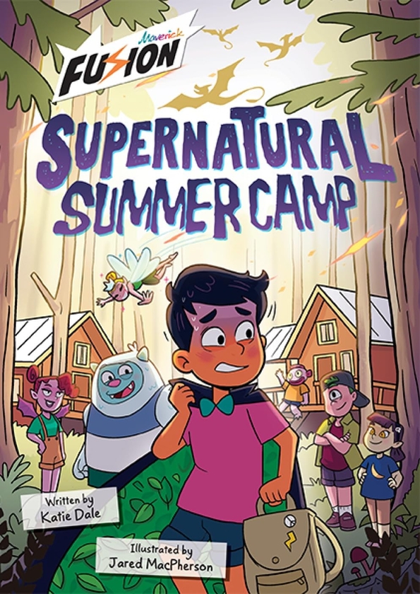 Бумажная книга «Supernatural Summer Camp», автор Кэти Дейл - фото №1