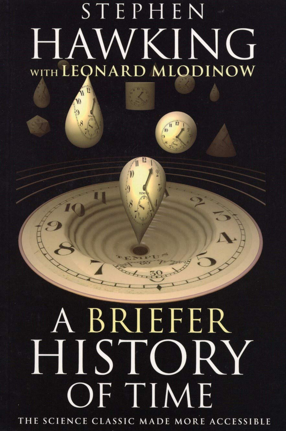 Паперова книга «A Briefer History of Time», авторів Леонард Млодінов, Стівен Гокінґ - фото №1