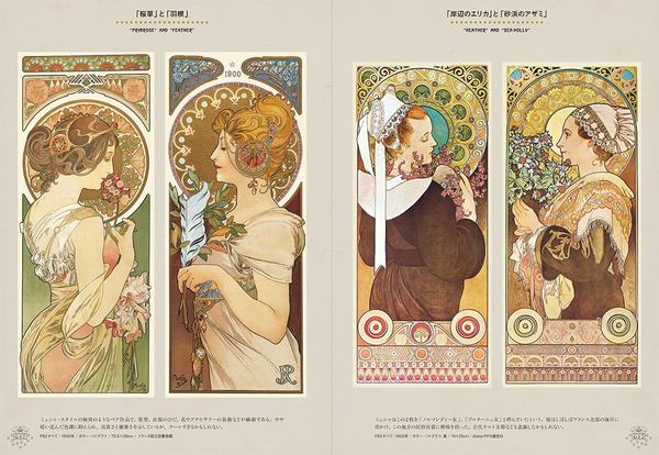 Паперова книга «The World of Mucha», автор Хіроші Унно - фото №1