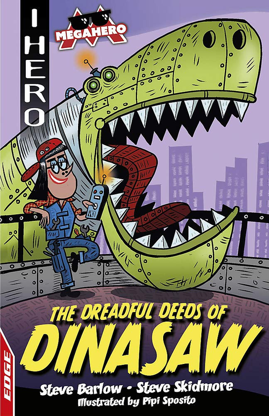 Бумажная книга «The Dreadful Deeds of DinaSaw», авторов Стив Барлоу, Стив Скидмор - фото №1