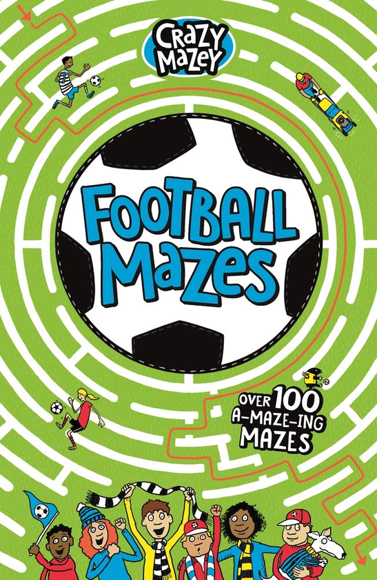 Бумажная книга «Football Mazes», авторов Гарет Мур, Эндрю Пиндер - фото №1