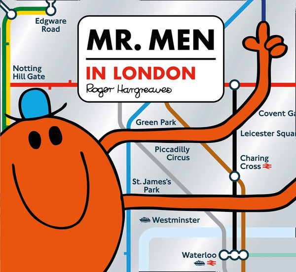 Паперова книга «Mr. Men in London», автор Адам Харгрівз - фото №1