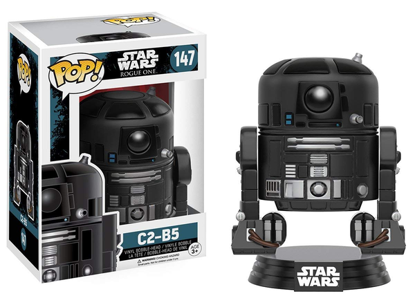  «Коллекционная фигурка Funko Pop! Pop movies Star Wars Rogue One C2-B5 (FK10464)», бренда Funko Pop - фото №1