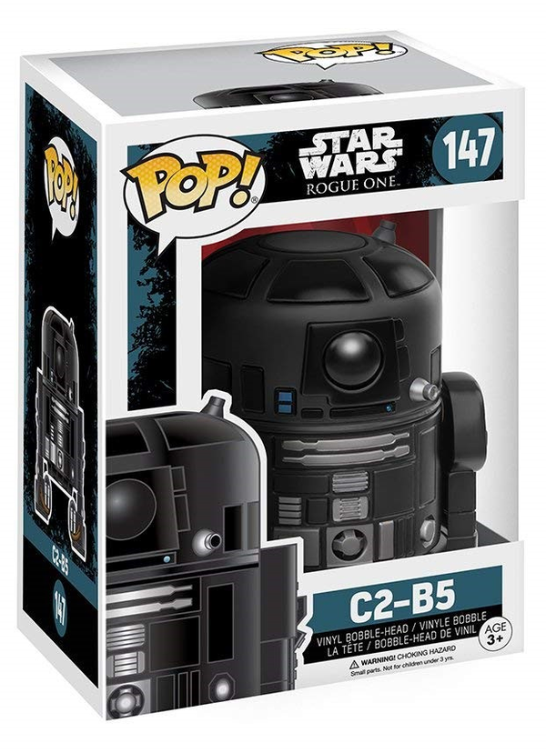  «Коллекционная фигурка Funko Pop! Pop movies Star Wars Rogue One C2-B5 (FK10464)», бренда Funko Pop - фото №1