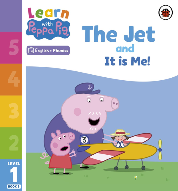 [object Object] «Learn with Peppa Phonics Level 1 Book 6. The Jet and It is Me! » - фото №1
