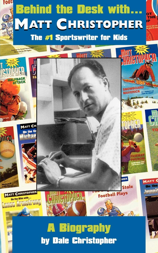 Паперова книга «Behind the Desk with... Matt Christopher. The #1 Sportswriter for Kids», автор Дейл Крістофер - фото №1