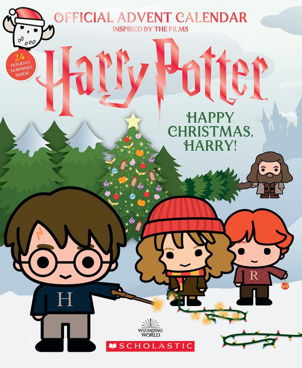 Паперова книга «Happy Christmas, Harry! Official Harry Potter Advent Calendar» - фото №1