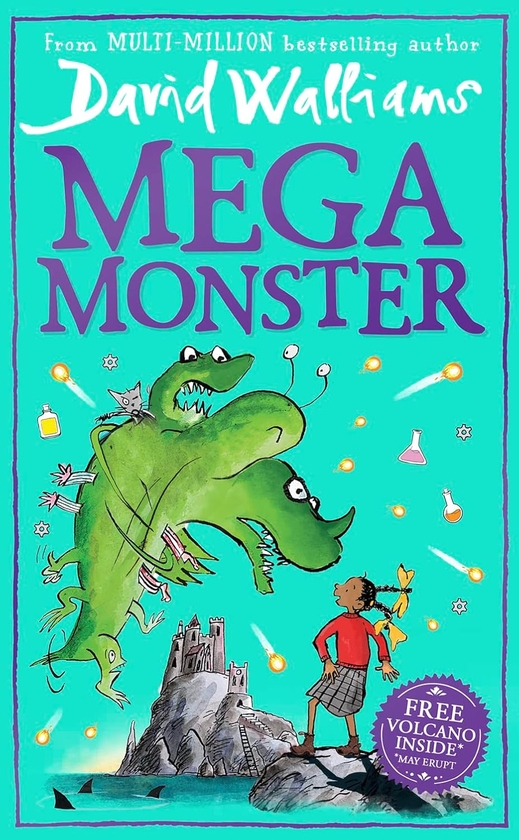 Бумажная книга «Megamonster», автор Дэвид Уольямс - фото №1