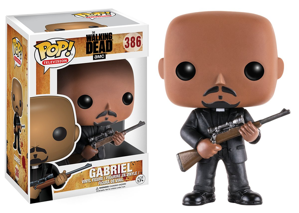  «Коллекционная фигурка Funko Pop! Pop TV Ходячие Мертвецы Габриэль (FK11066)», бренда Funko Pop - фото №1