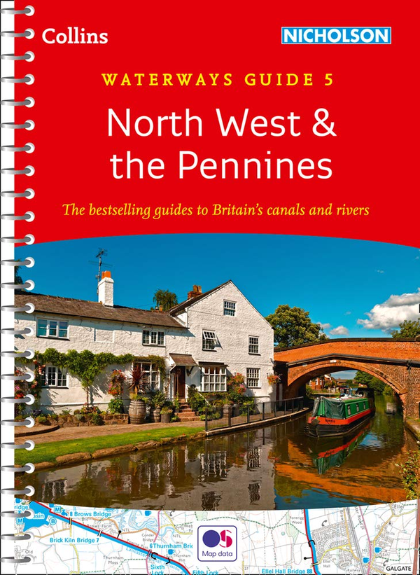 Паперова книга «North West & the Pennines : Waterways Guide 5» - фото №1