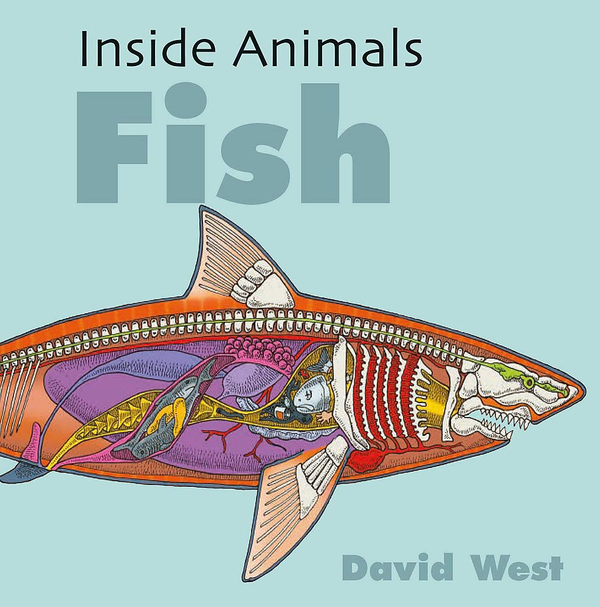 Паперова книга «Inside Animals. Fish», автор Девід Уест - фото №1