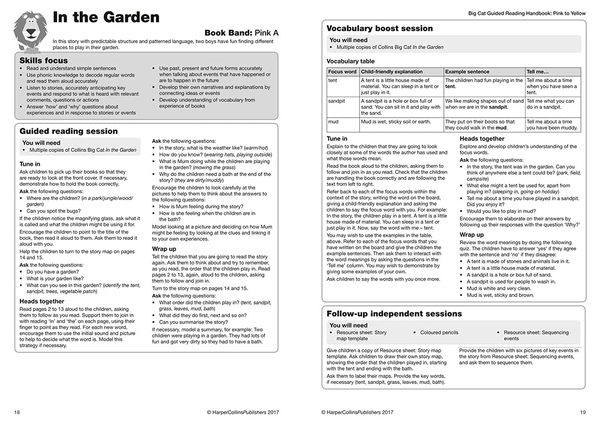Паперова книга «Guided Reading Handbook Pink to Yellow: Complete Teaching and Assessment Support» - фото №1