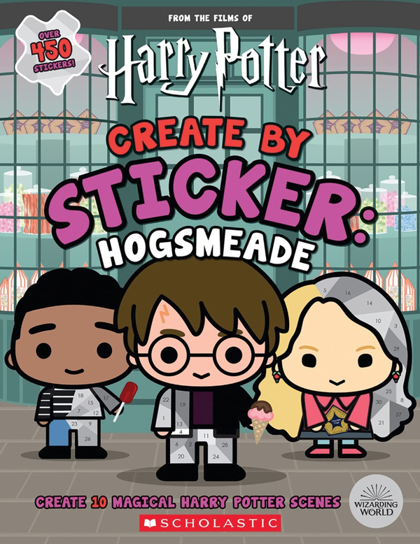 Паперова книга «Harry Potter. Create by Sticker. Hogsmeade», автор Кала Спіннер - фото №1