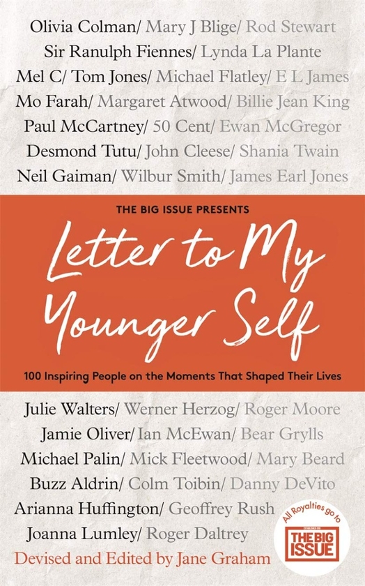 Бумажная книга «Letter To My Younger Self. The Big Issue Presents... 100 Inspiring People on the Moments That Shaped Their Lives» - фото №1