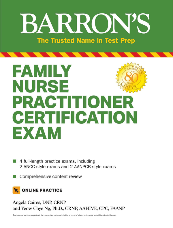 Паперова книга «Family Nurse Practitioner Certification Exam with Online Tests» - фото №1